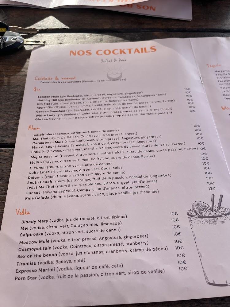 LE CHARLY BARR - Menu Image 1