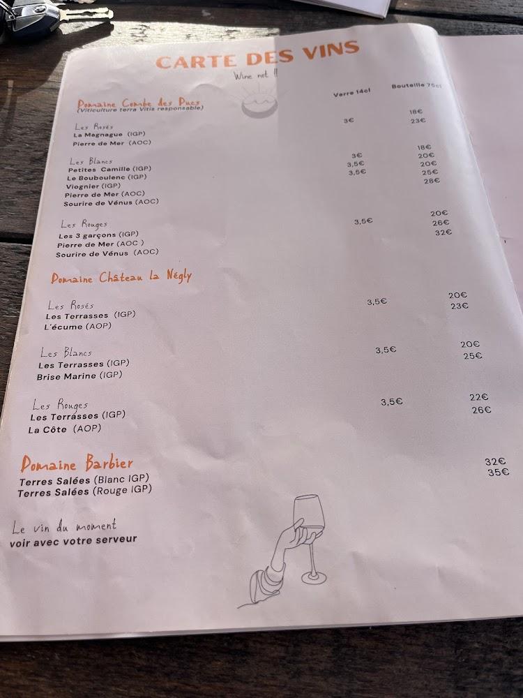 LE CHARLY BARR - Menu Image 2