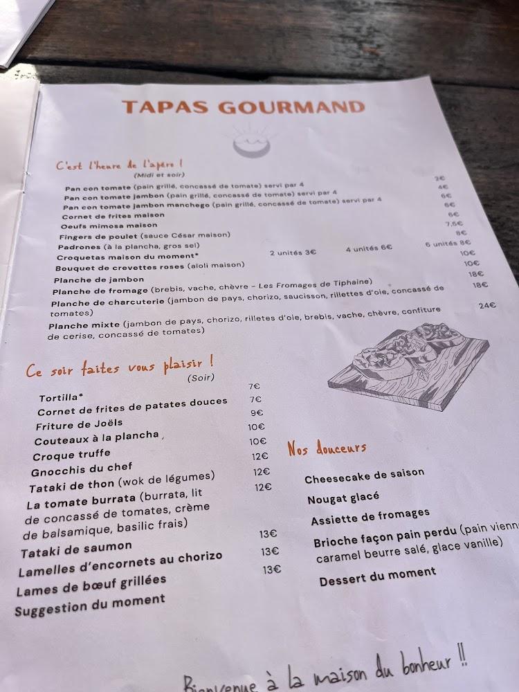 LE CHARLY BARR - Menu Image 3